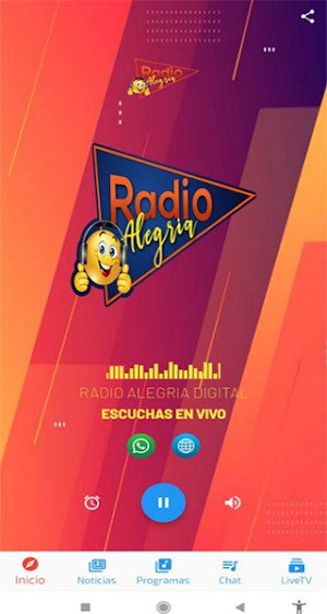 Radio Alegria Digital Screenshot 0