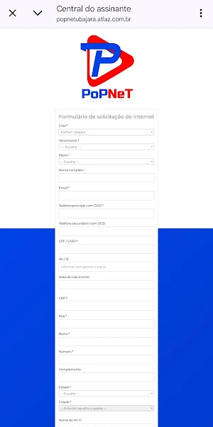 PoPNet Viçosa Screenshot 1