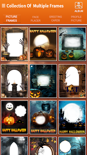 Halloween Photo Editor Screenshot 1