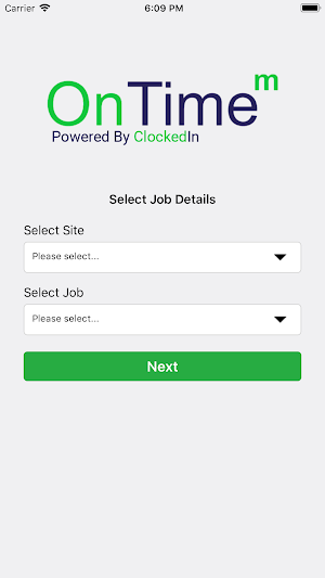 ONTIME MOBILE Screenshot 2