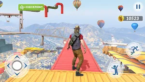 Going Up 3D! Parkour Games Screenshot 1
