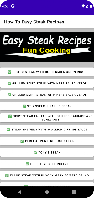 How To Easy Steak Recipes Screenshot 0