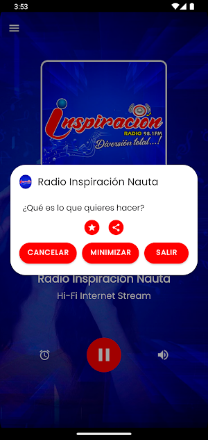 Radio Inspiración Nauta Screenshot 2