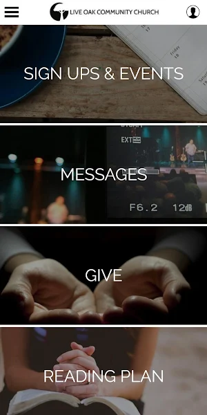 Live Oak Community Church Screenshot 0