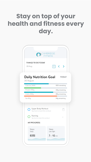 Cambridge Fitness Screenshot 1