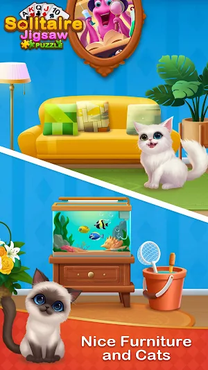 Solitaire Jigsaw Puzzle - Design My Art Gallery Screenshot 2
