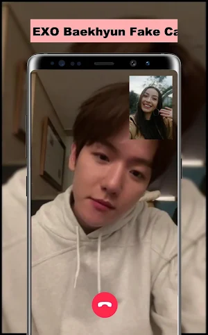 Baekhyun Fake Call Screenshot 3