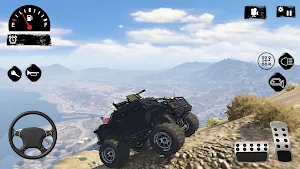 Offroad Monster Car Stunt Driving Simulator Screenshot 2