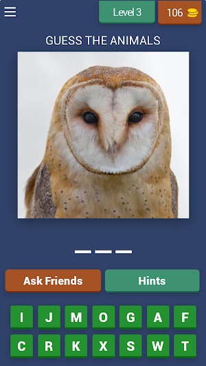Smart Quiz: Guess Animals Name Screenshot 3