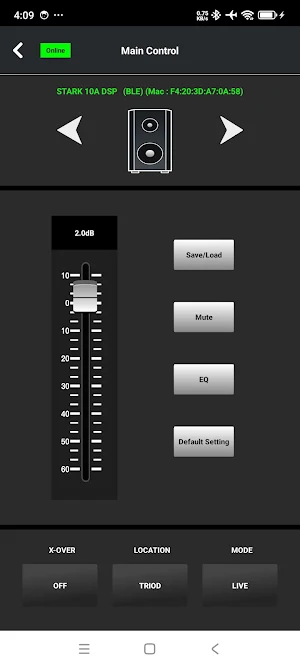 Sound Control Dsp Screenshot 2
