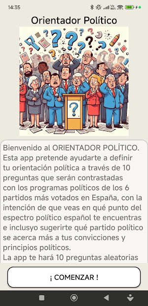 Orientador Político Screenshot 1