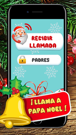 Videollamada Papa Noel - simula llamada gratis! Screenshot 3