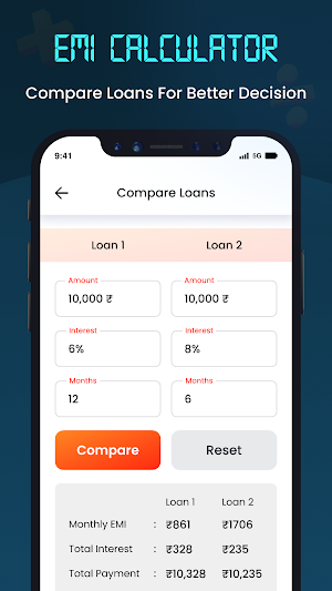 EMI Calculator Screenshot 3