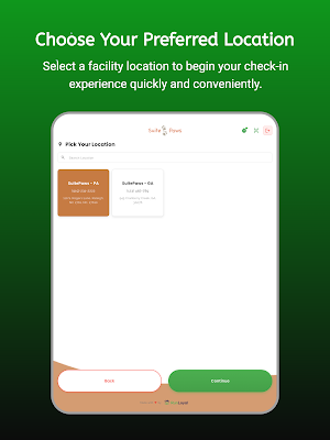 RunLoyal Front Desk Kiosk Screenshot 2