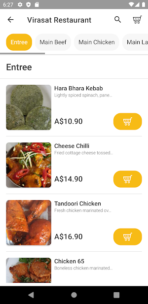 Virasat Restaurant Screenshot 3