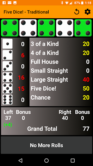 Five Dice! Paid Screenshot 0