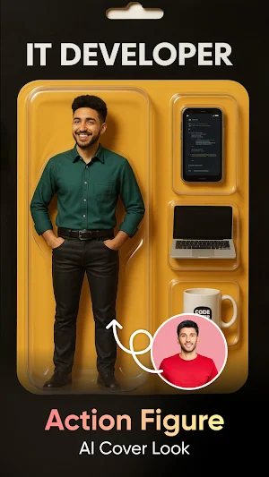Action Figure : AI Cover Look Screenshot 0