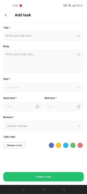Todo Screenshot 1
