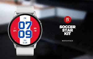 Soccer Star Kit Watch Face Screenshot 0