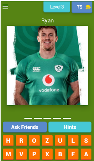 Ireland Rugby - Guess Quiz Screenshot 3