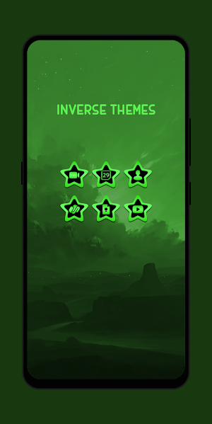 Green Starlight Icon Pack Screenshot 1