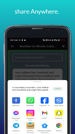 Number to word converter plus Screenshot 2