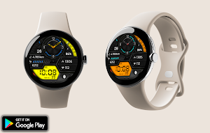Hybrid Sport DINO Watchface Screenshot 2