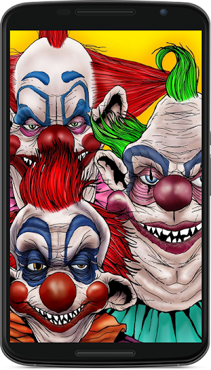scary clown wallpaper Screenshot 3