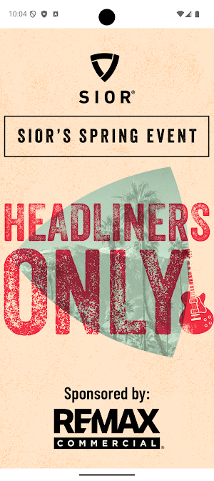 SIOR Events Screenshot 1