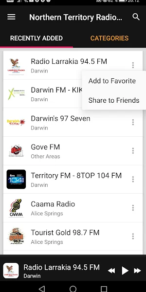 Northern Territory Radios Screenshot 1