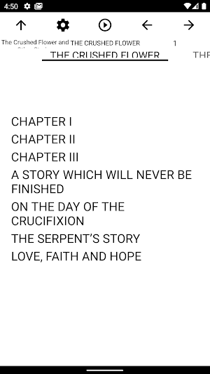 Book, The Crushed Flower and O Screenshot 1