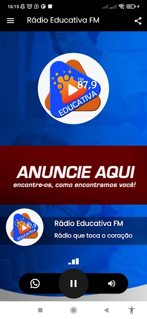 Rádio Educativa FM Screenshot 2