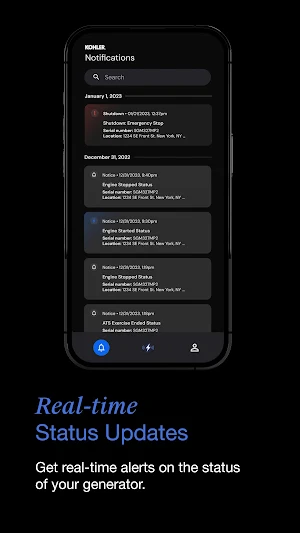 Kohler Energy Management Screenshot 3