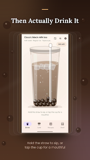 Fake Boba App Screenshot 1