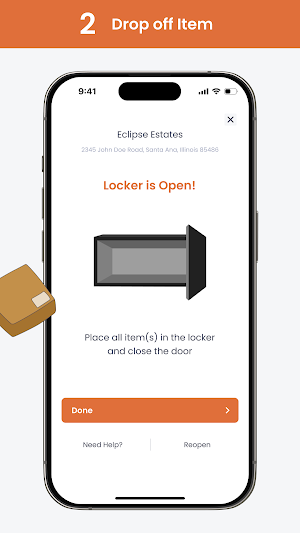 Field Nation Locker Pickup Screenshot 2