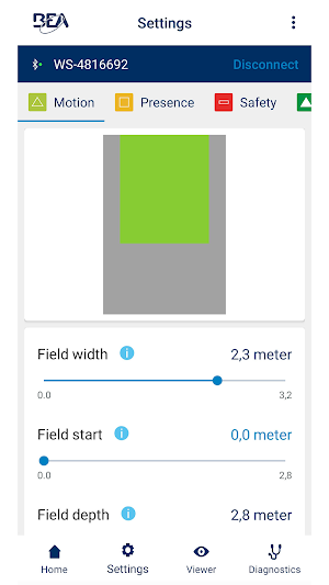 LZR WIDESCAN Screenshot 1
