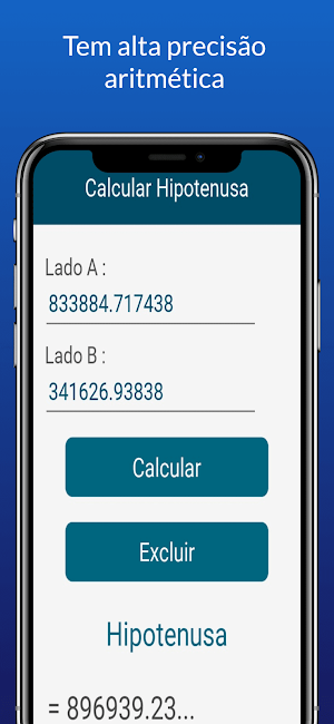 Calculate Pythagorean Theorem Screenshot 3