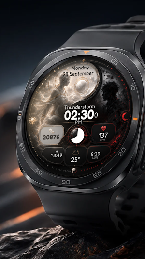 A166 dualism watchface Screenshot 2