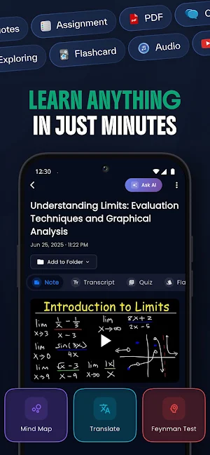 Note, Feynman | Briefly AI Screenshot 0