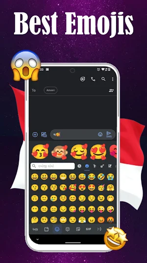 Indonesian Keyboard 2023 Screenshot 2