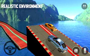 Mega Car Stunt Car Racing Game Screenshot 1