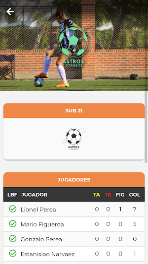 Astros Torneos Screenshot 1