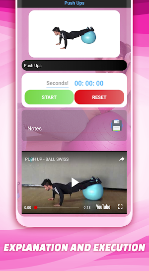 Pilates Workout - Home Fitness : Swiss Ball PRO Screenshot 2