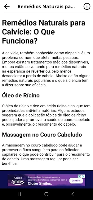 Desafio de Crescimento Capilar Screenshot 2