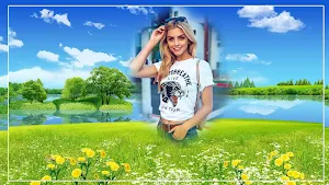 Nature Photo Frame Screenshot 0