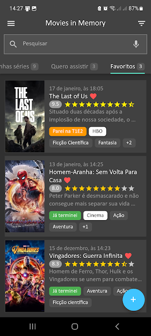 Minha lista de filmes e séries Screenshot 3