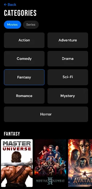 Every Cine : Movies & Series Screenshot 2