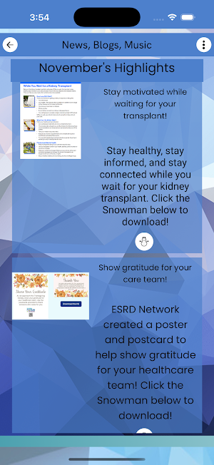 Qsource ESRD Peer Connect Screenshot 2