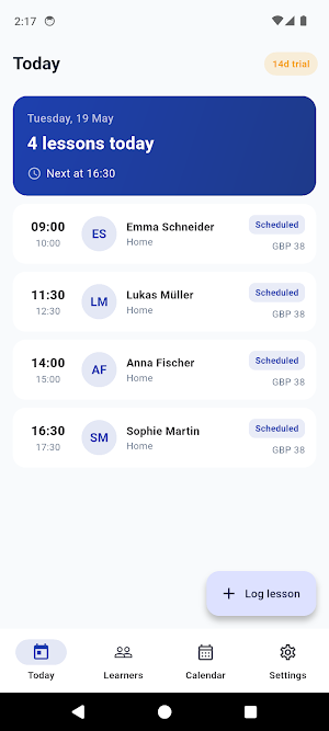 DriveSchool: Instructor App Screenshot 0