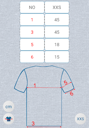 Clothing Size Converter Pro Screenshot 3